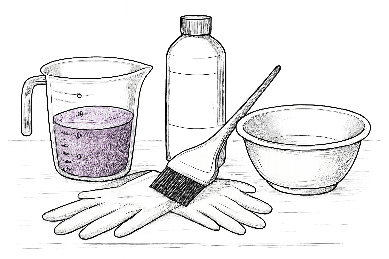 comment faire une patine cheveux dosage