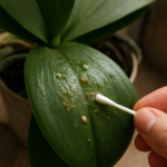 Feuille orchidée collante : cochenilles ou sève, comment réagir efficacement ?