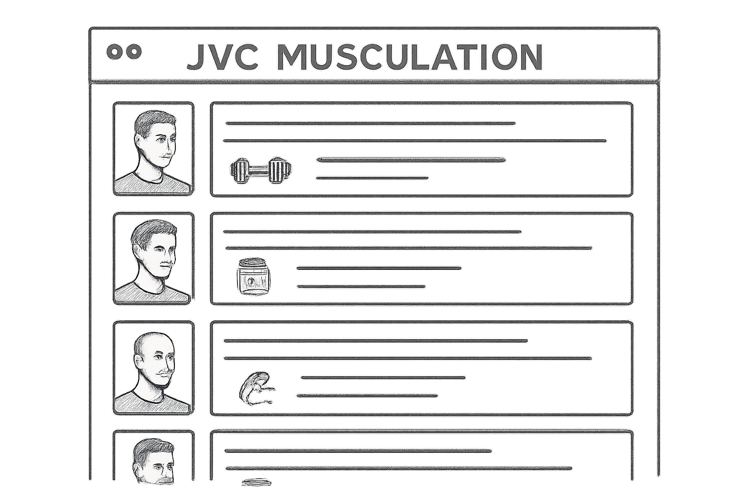 jvc musculation