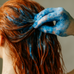 Shampooing bleu sur cheveux roux : comment dompter les reflets cuivrés sans dénaturer sa couleur