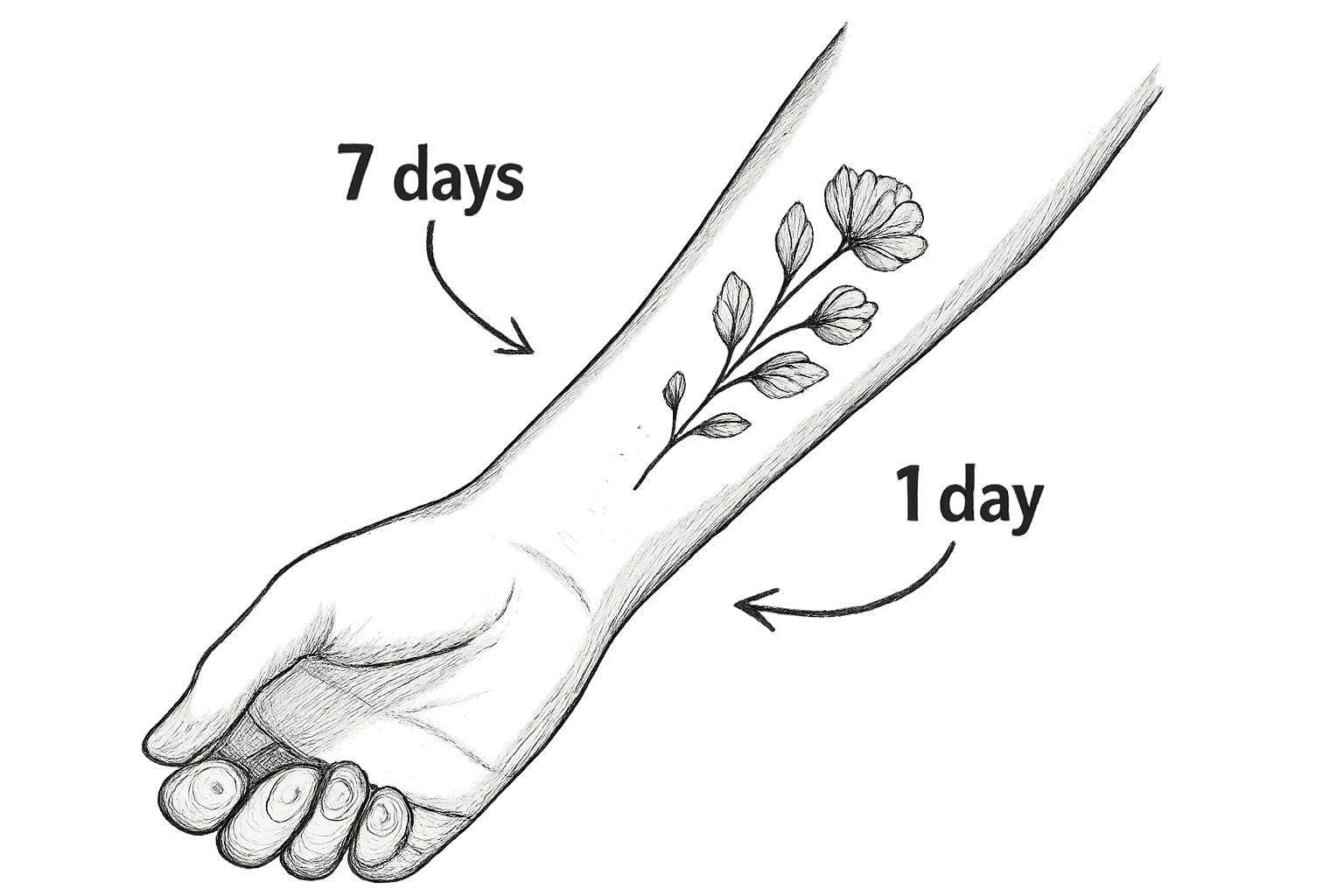 tatouage ephemere durée